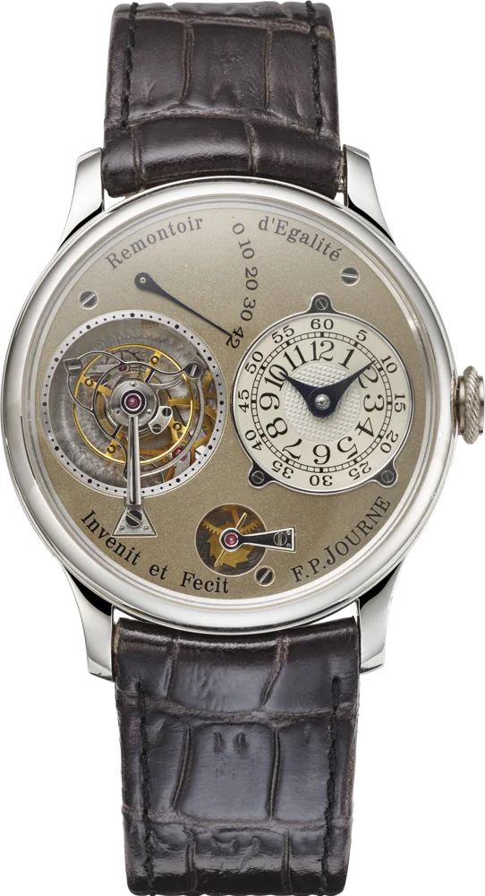 F.P.Journe TOURBILLON SOUVERAIN 38MM PLATINUM BRASS MOVEMENT